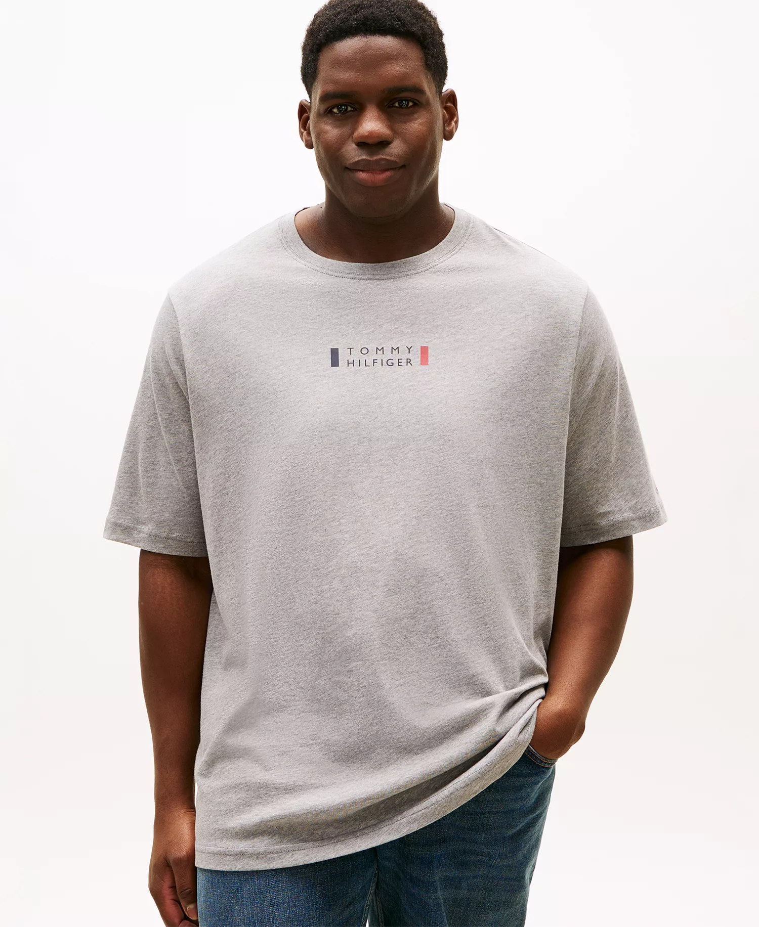 mni-65d959e6a2e130144faacf5deb1a9290 Men's Big & Tall Small Center Logo T-Shirt — изображение 4