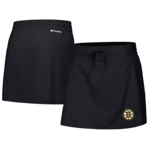 Women's Black Boston Bruins Lakewood Pines Omni-Wick Skort