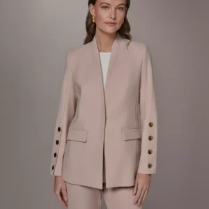 Women's 4-Button-Sleeve Blazer