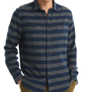 Men's Plaid Straight Collar Shirt