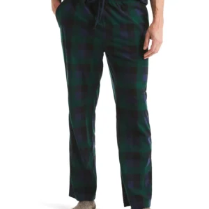 Men's Fleece Plaid Pajama Pants