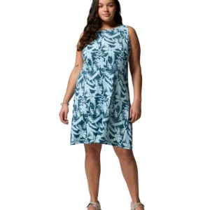 Plus Size Chill River Printed Active Dress