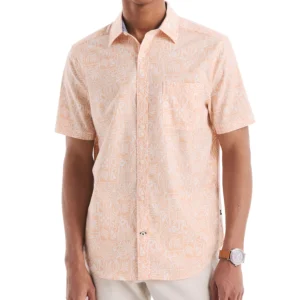 Men's Tropical-Print Shirt