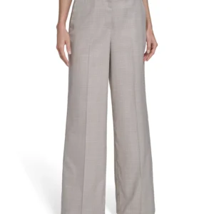 Petite Wide-Leg Fashion Pants