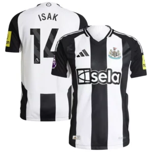 Men's Alexander Isak Black Newcastle United 2024/25 Home Authentic Player Jersey