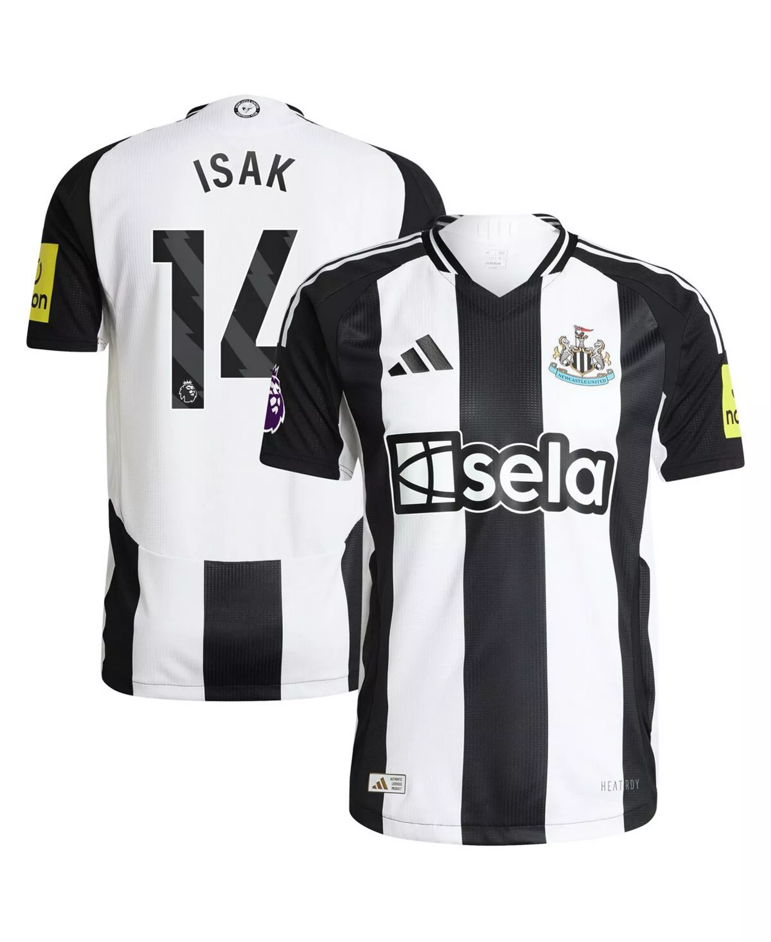 mni-697b6062e37755ec7097b52e901881c2 Men's Alexander Isak Black Newcastle United 2024/25 Home Authentic Player Jersey