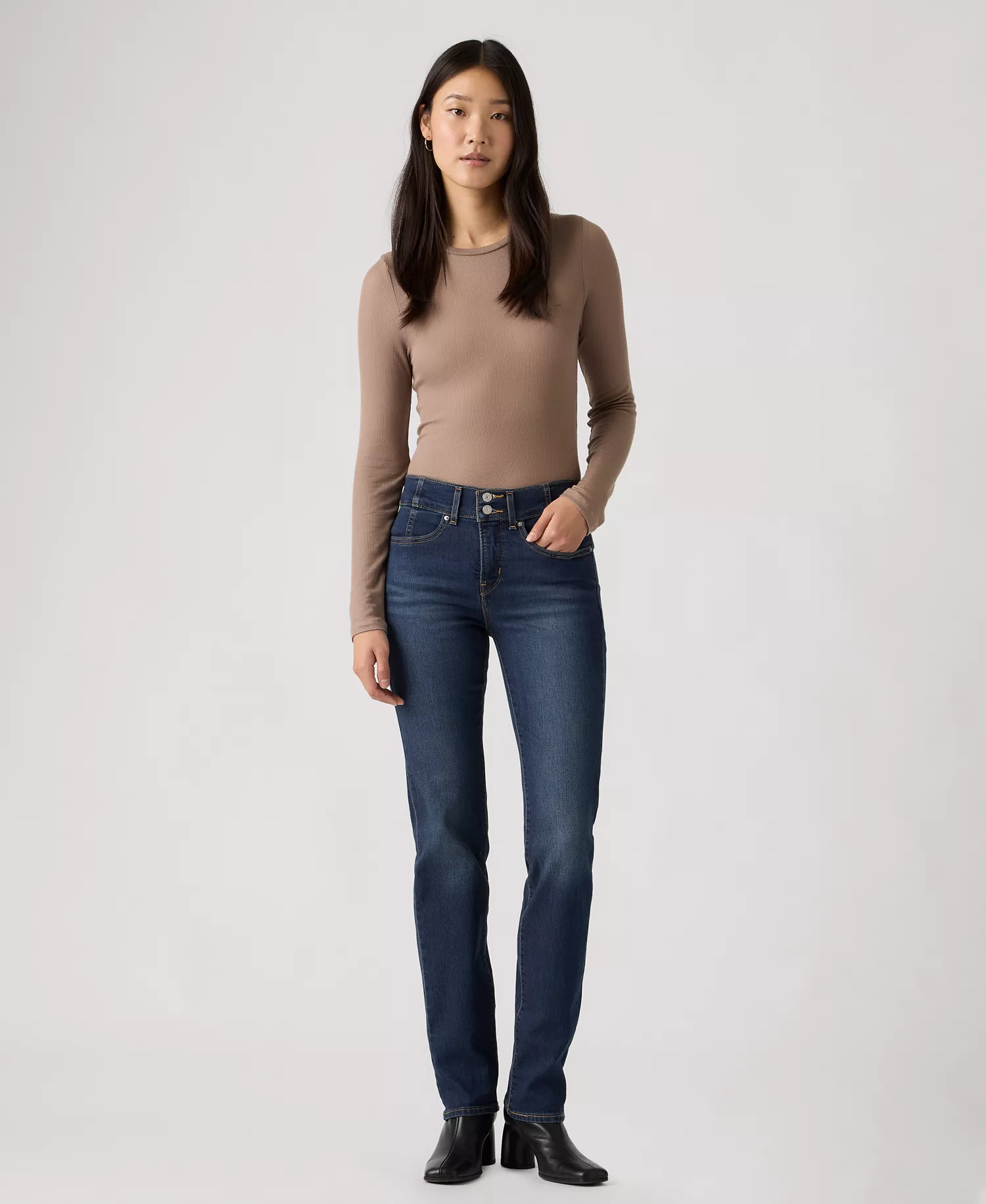 mni-6a8acaf6616b6e5939b88526be7741c5 Women's 314 Corset Straight Stretch Jeans — изображение 3