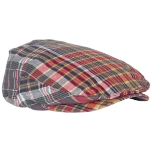Men's Plaid Flat Cap