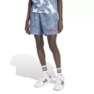 Men's Blue USA Soccer 1994 Denim Graphic Shorts