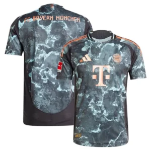 Men's Black Bayern Munich 2024/25 Away Authentic Jersey