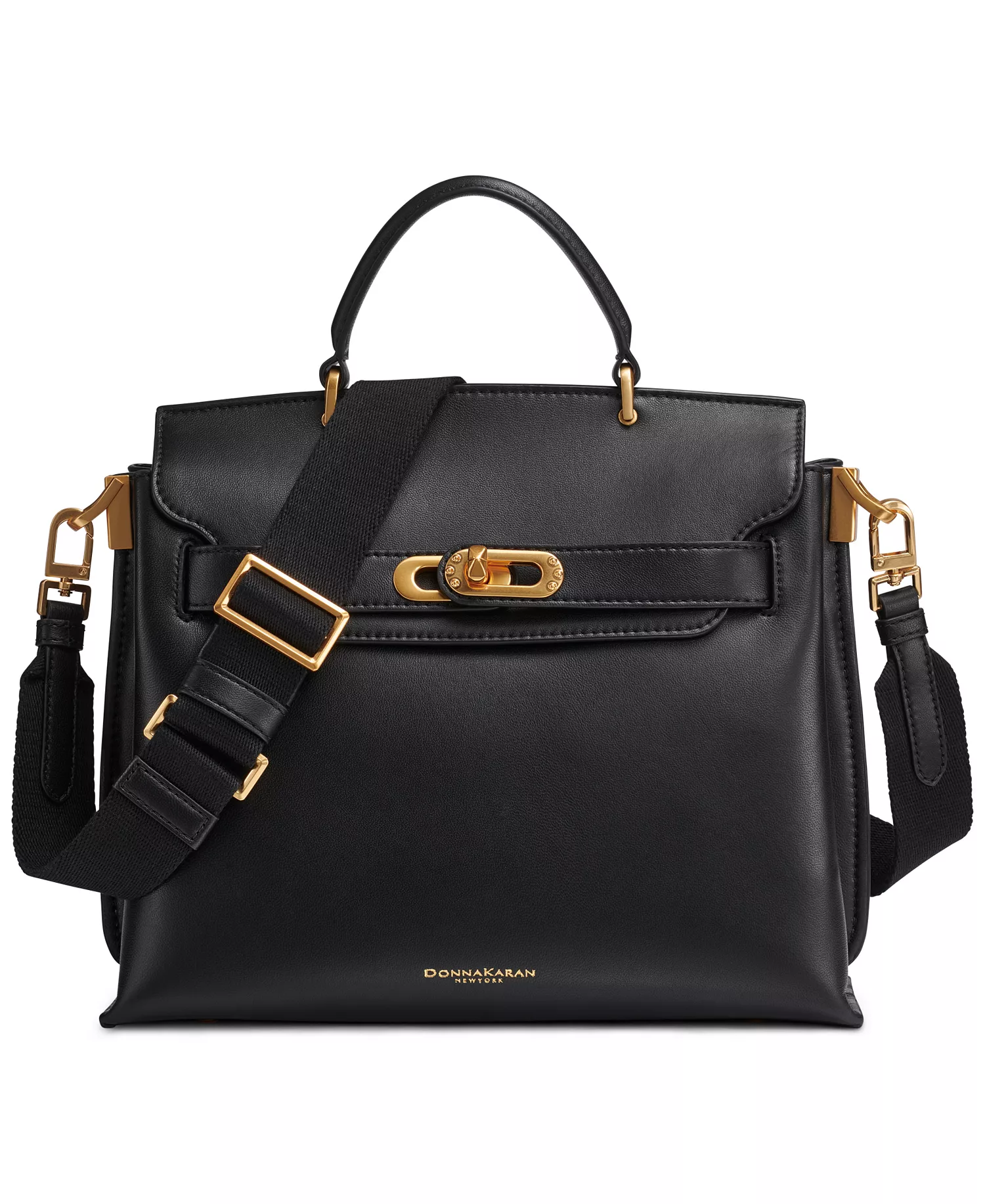 mni-6d16fa84b5e292ae21ea6eab4286132c Turn-Lock Bridgehampton Small Satchel Bag — изображение 3
