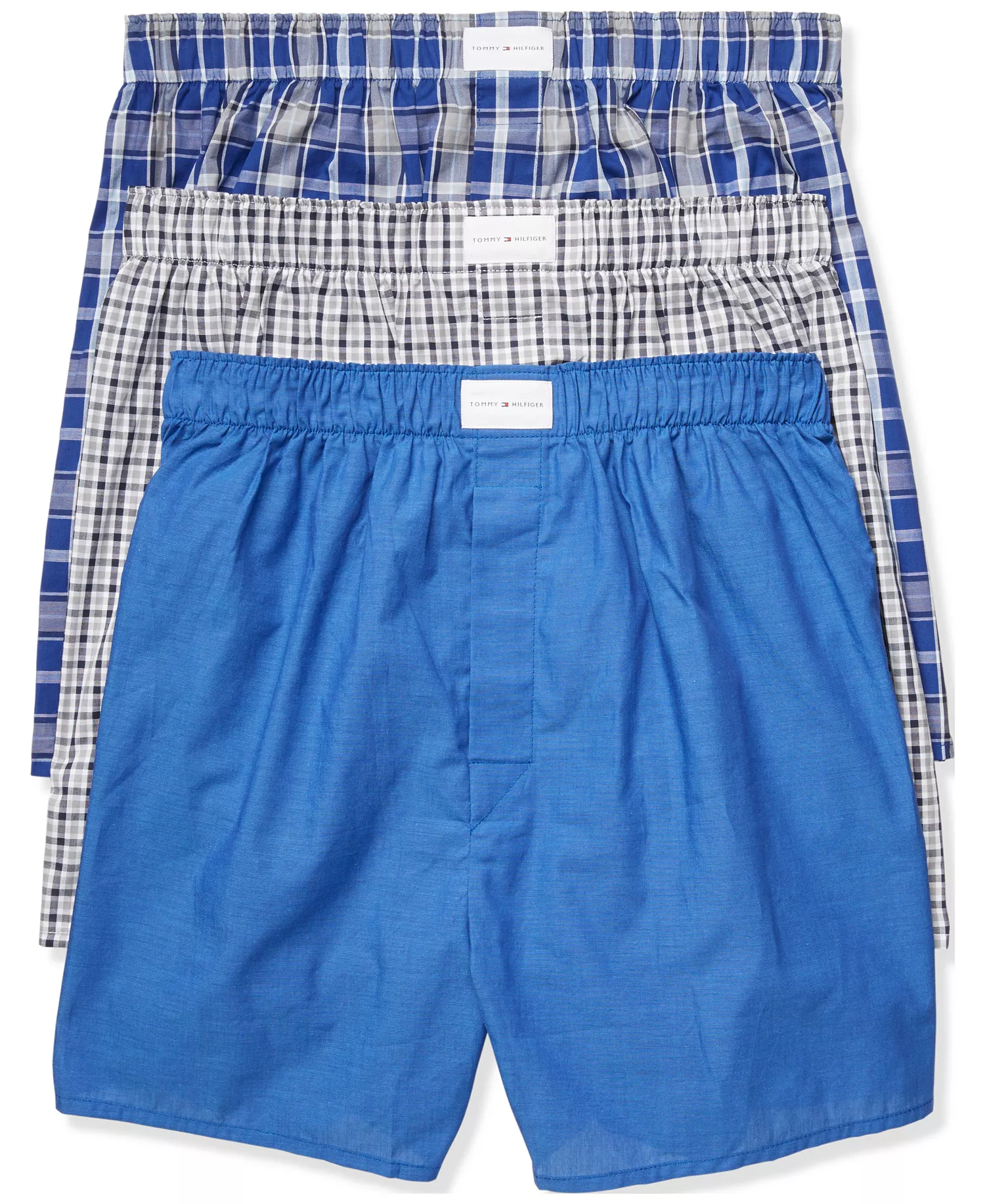mni-6dd5a110f5612e91356e677809514c66 Men's 3-Pack Classic Printed Cotton Poplin Boxers — изображение 4