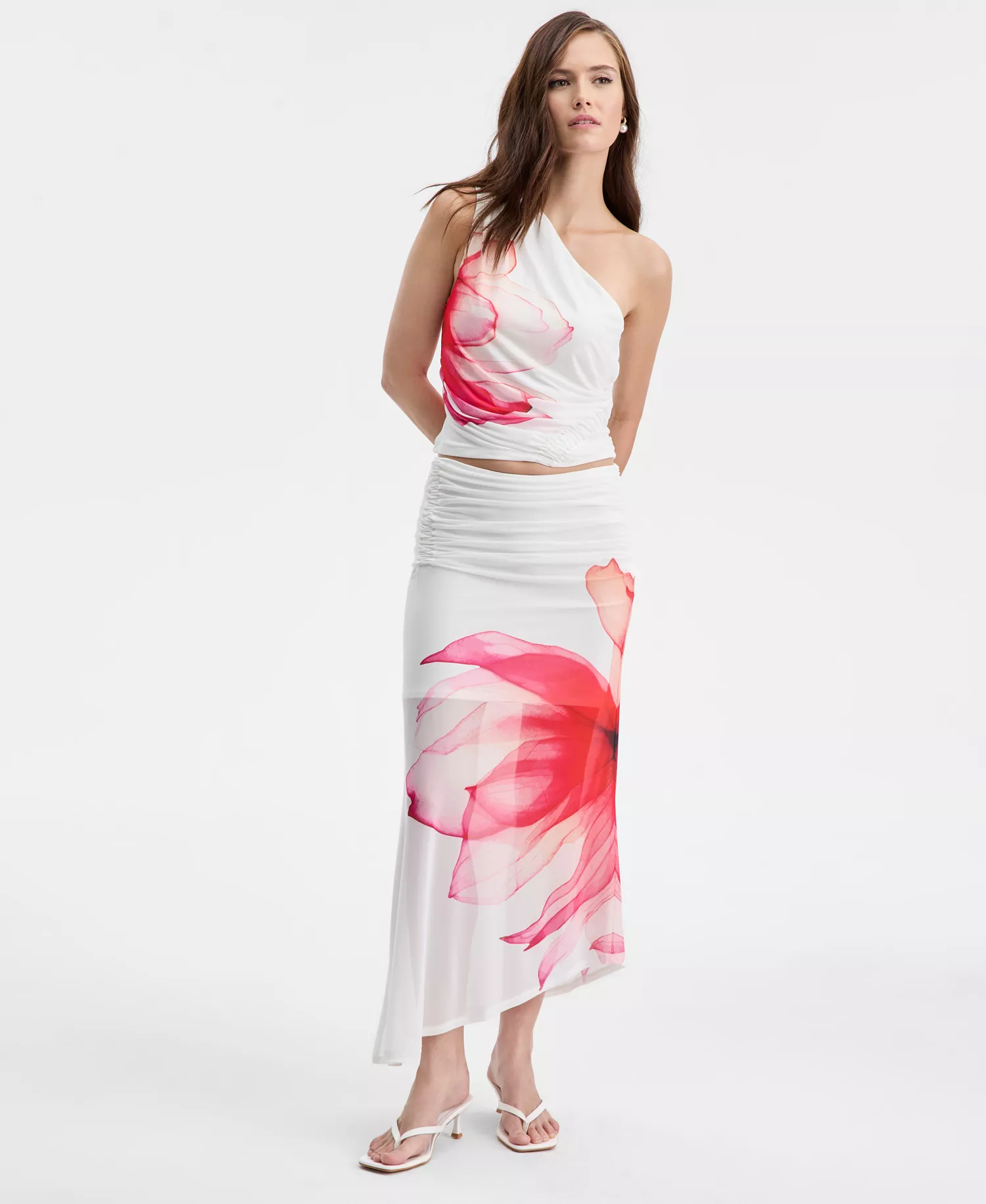 mni-6e01b06c12792269cfc6f34bad96106f Women's Asymmetrical Floral-Print Midi Skirt, Macy's Exclusive