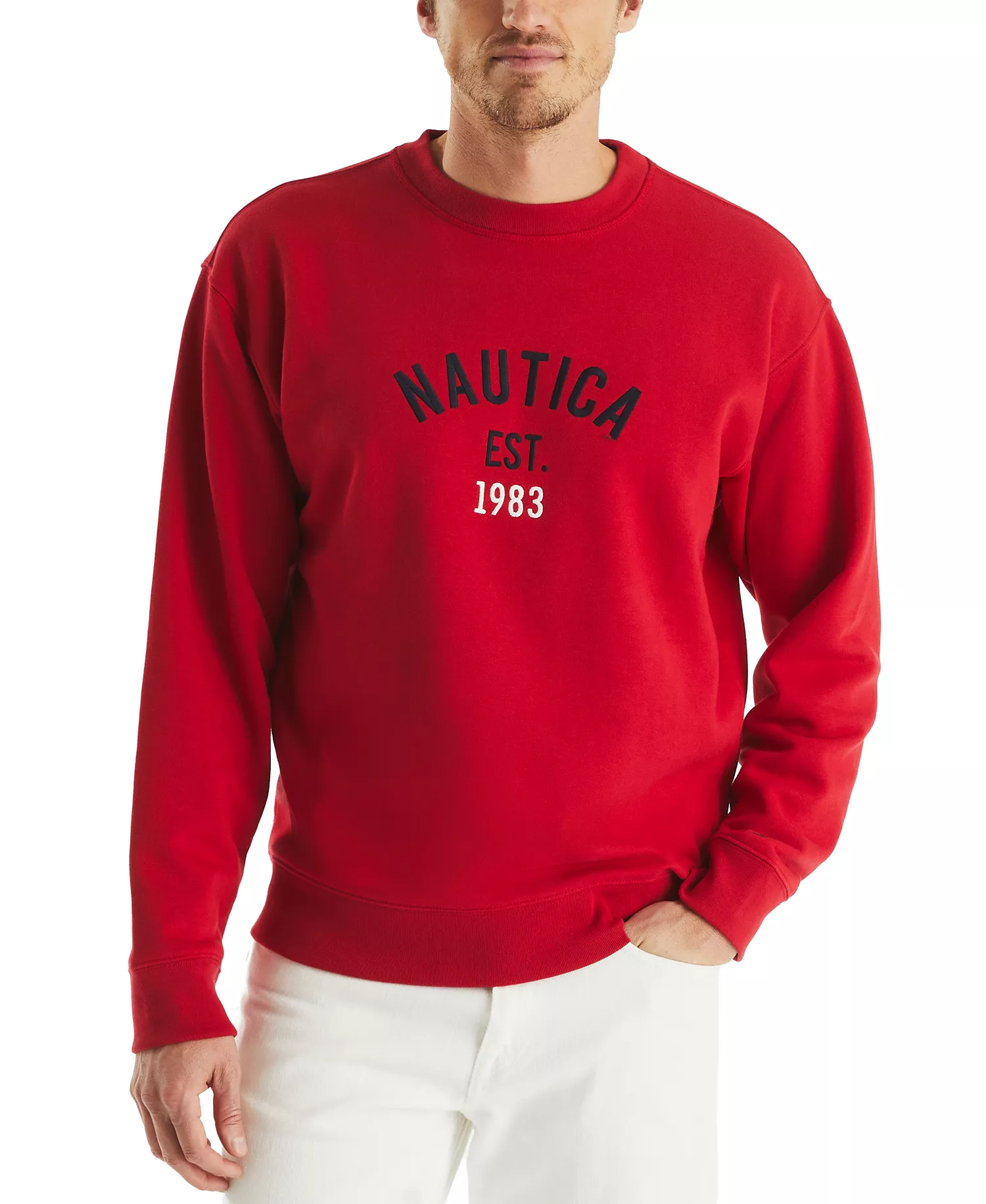 mni-6e6f105df8f7e06505ac8c97109bfd0c Men's Logo Crewneck Sweatshirt — изображение 5