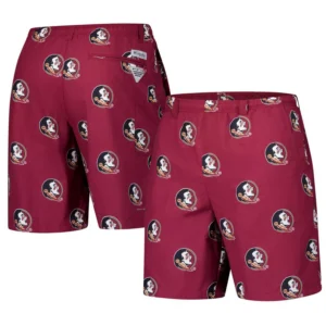 Men's Garnet Florida State Seminoles PFG Backcast III Omni-Shade Shorts