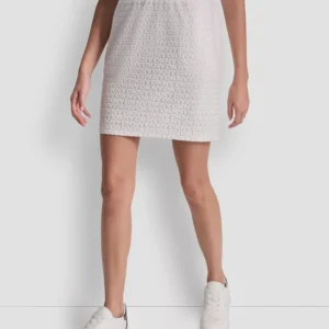 Women's Logo Jacquard Pull-On Mini Skirt