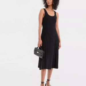 Women's Sleeveless Pleated Sweater Dress, Macy's Exclusive