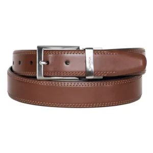 Men's Reversible Double Stitch Leather Belt