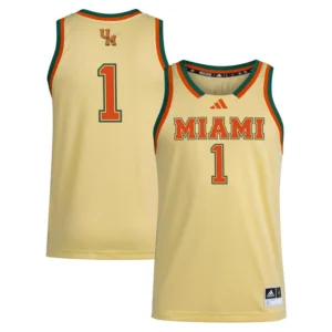 Men's #1  Miami Hurricanes Swingman Jersey