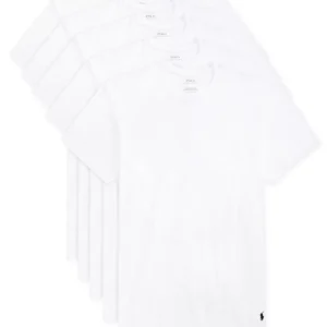 Men's 5-Pack Slim Fit Classic Cotton Crewneck Undershirts