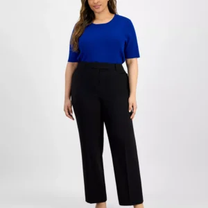 Plus Size Bird Eye Pants