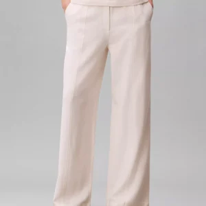 Women's Textured High-Rise Pants