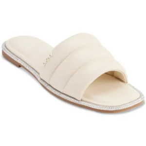 Bethea Quilted Slip-On Slide Sandals
