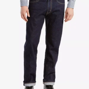 Levi’s Men’s 505  Regular-Fit Stretch Jeans