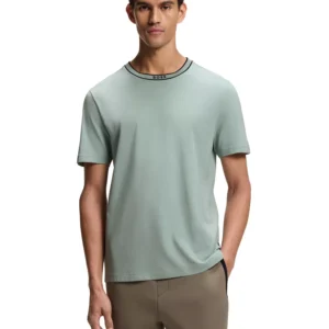 Men’s Cotton Logo Crew Neck T-Shirt