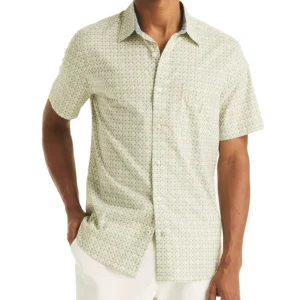 Men's Printed Short-Sleeve Shirt