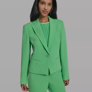 Women's Notched-Lapel Collar Jacket
