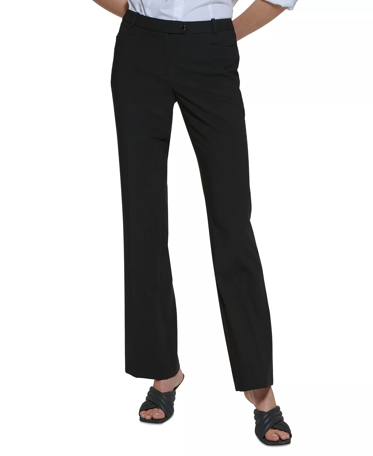 mni-77340f8cf28b6c8b56df6d83c6f01e4c Women's Modern Fit Trousers, Regular & Petite