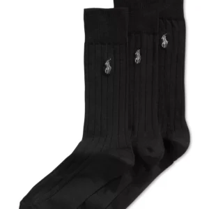 Men's Three-Pack Crew Socks