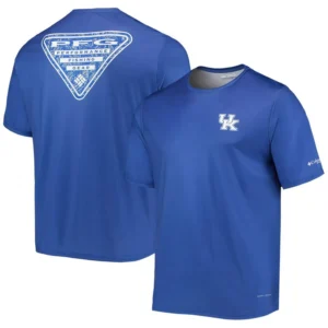 Men's Royal Kentucky Wildcats Terminal Tackle Omni-Shade T-shirt
