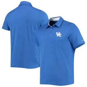 Men's Royal Kentucky Wildcats Tech Trail Omni-Shade Polo Shirt