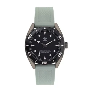 Unisex Three Hand Edition Two Gray Silicone Strap Watch 42mm