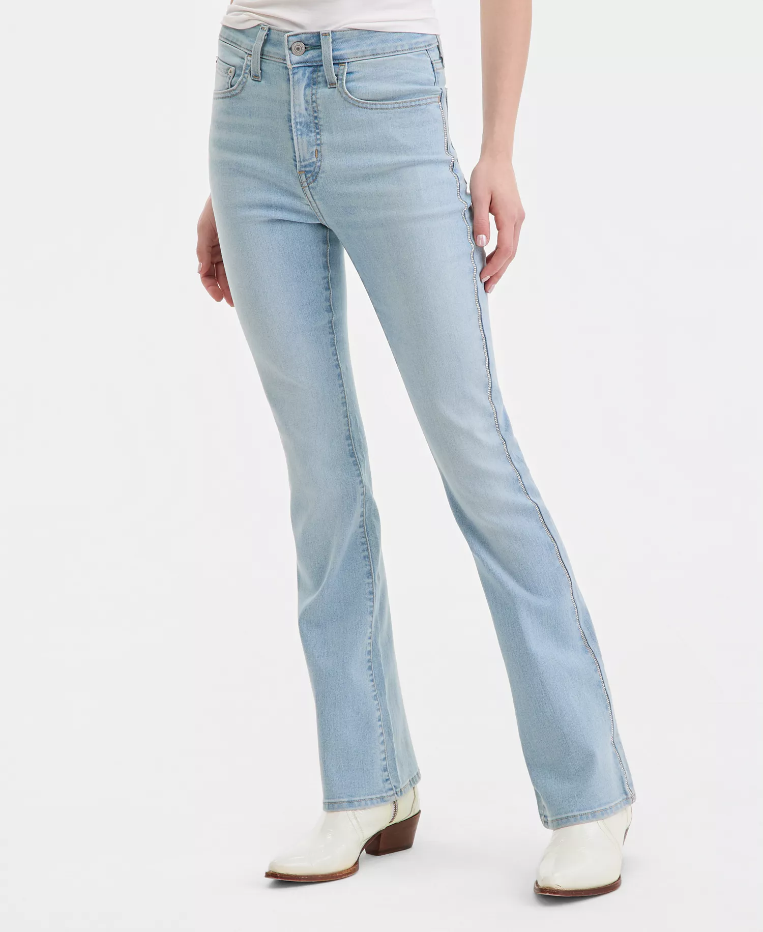 mni-799343fe07b47652ba0a4906ff5c873d 725 Rhinestone High-Waist Classic Stretch Bootcut Jeans