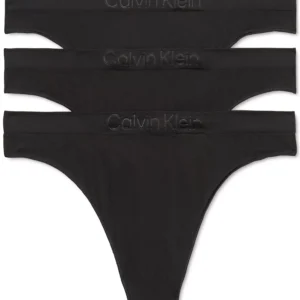 Women's Bonded Flex Mid-Rise Thong 3 Pack QD5211