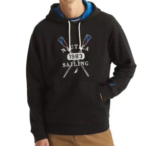 Men's Pullover Logo Graphic Hoodie