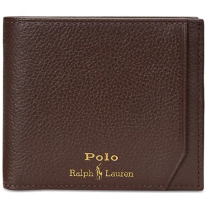 Men's Pebbled Leather Billfold Wallet