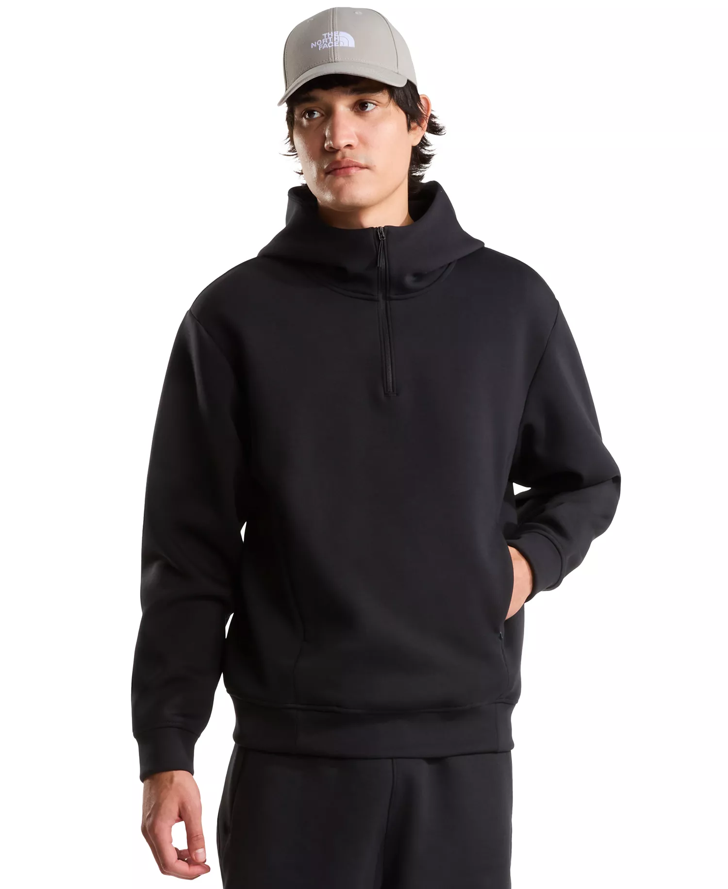 mni-7abcdaabbff0332ad60e817ef5640377 Men's Dynamic Quarter-Zip Hoodie and Pant Set — изображение 3