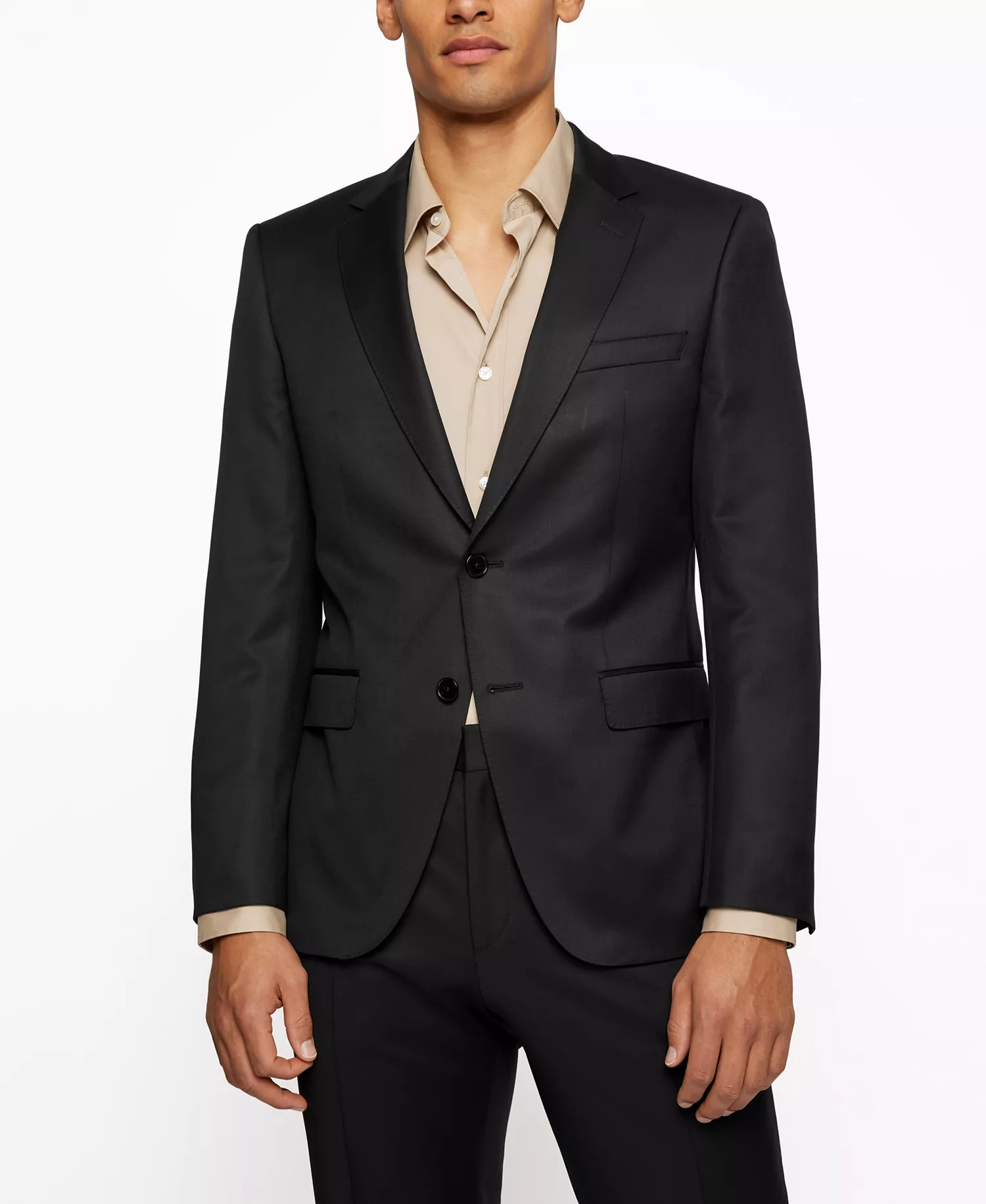 mni-7af38f9555d81db52c20c3cc5bab4bba BOSS Men's Single-Breasted Jacket
