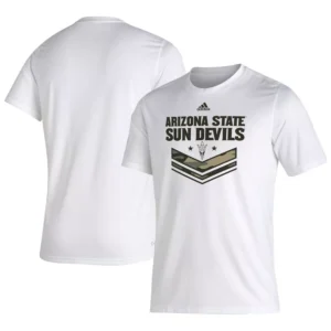Men's White Arizona State Sun Devils Military-Inspired Appreciation Creator T-shirt