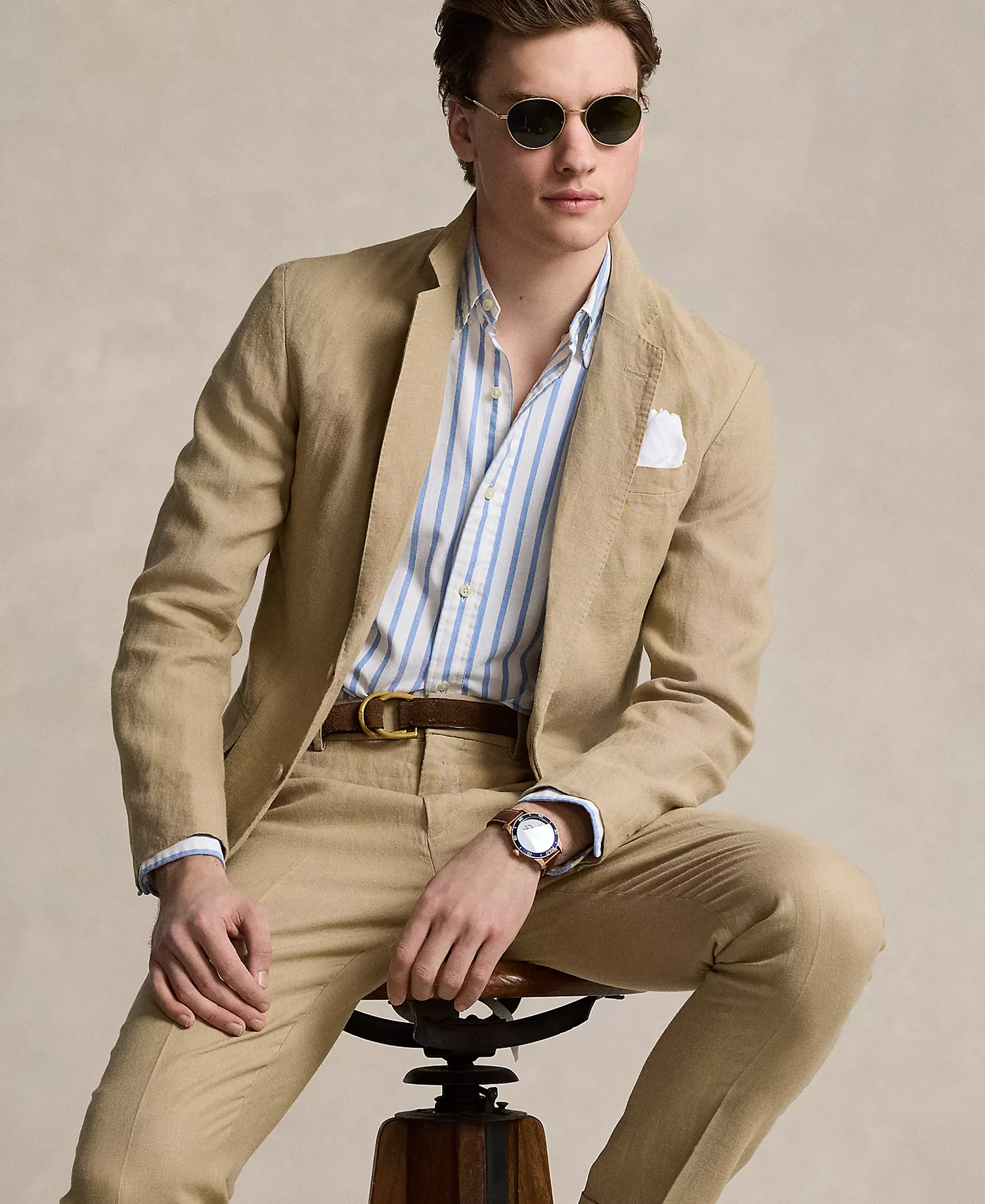 mni-7c68c5f0d52a660ba0e36a9351691d3d Men's Polo Soft Modern Linen Suit Jacket