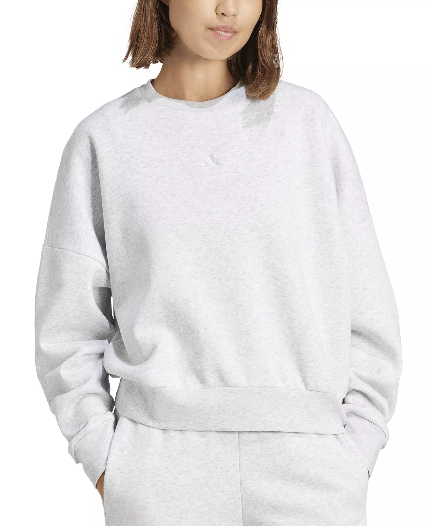 mni-7cb97cc3162c5a90679e767a8bb39956 Women's Essentials Crewneck Small-Logo Sweatshirt