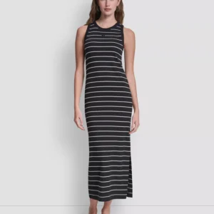 Women's Side-Slit Tank Midi Dress