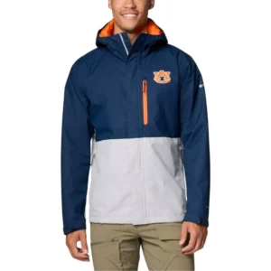 Men's Navy Auburn Tigers Field Bound Omni-Tech Full-Zip Jacket