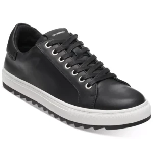 Karl Lagerfeld Men's Smooth Leather Tennis Sneaker