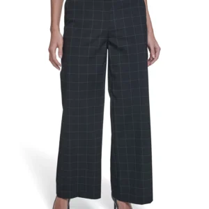 Petite Wide-Leg Fashion Pants