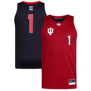 Men's 1 Crimson/Black Indiana Hoosiers Black History Month Basketball Jersey